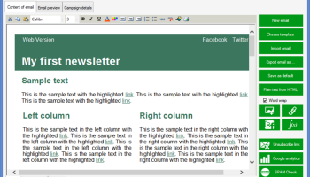 SenderMatic emailer screenshot