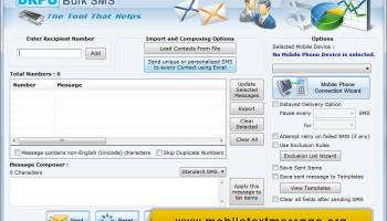 Mobile Messaging Software GSM screenshot