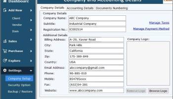 Official PO Software screenshot
