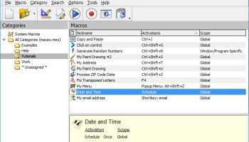 Macro Express Pro screenshot