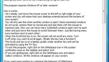 GiMeSpace Free Edition screenshot