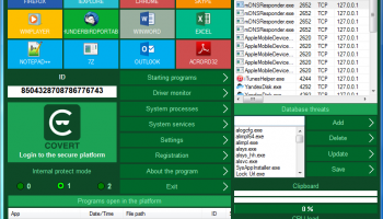 COVERT Pro screenshot