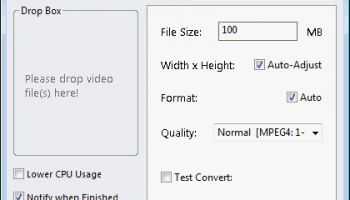 Moo0 VideoMinimizer screenshot