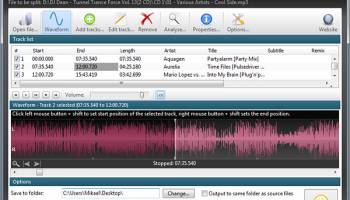 Helium Audio Splitter screenshot