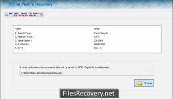 Recover Deleted Digital Photo screenshot