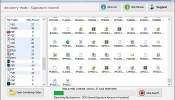 Data Recovery Software Fat screenshot