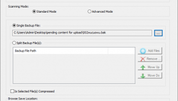 SysInfoTools SQL Backup Recovery screenshot