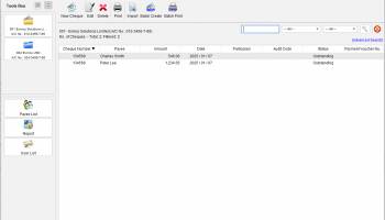 ChequePrinting.Net Software screenshot