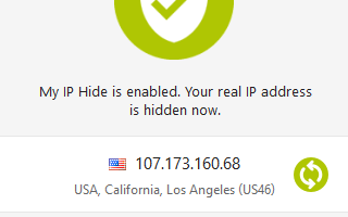 My IP Hide screenshot
