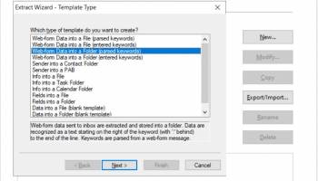 Extract Message screenshot