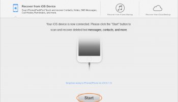 DVDFab iFoneRestore screenshot