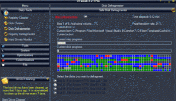 DTweak Pro screenshot