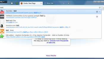 Firefox 10 screenshot