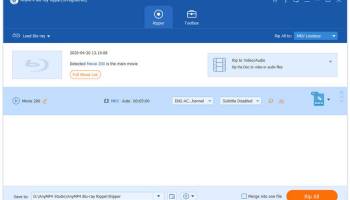 AnyMP4 Blu-ray Ripper screenshot