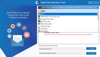 Email Migration Software screenshot