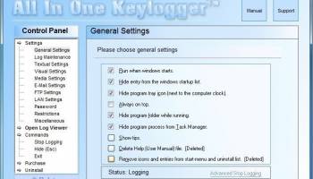 Keylogger Spy Software screenshot