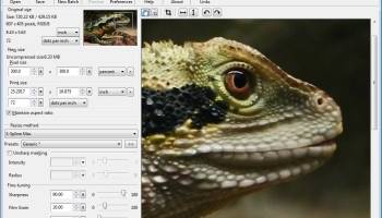 PhotoZoom Pro screenshot