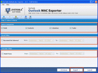 Migrate Mac Mail Outlook 2011 as PST screenshot