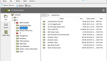 BackupVault Cloud Backup screenshot