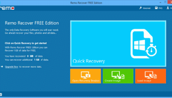 Remo Recover FREE Edition screenshot