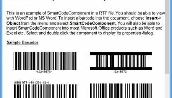 SmartCodeComponent screenshot