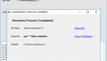 DigiCool 7z Password Unlocker screenshot