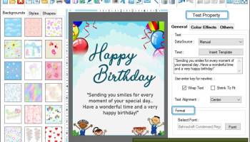 Invitation Card Designing Software screenshot