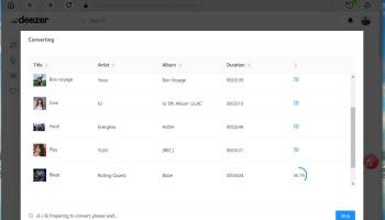 UkeySoft Deezer Music Converter screenshot