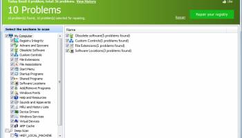 Glary Registry Repair screenshot