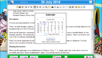 SSuite My Daily Digital Journal screenshot