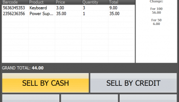 Retail Barcode screenshot