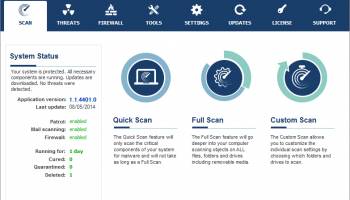 SECURECY AntiVirus and Internet Security screenshot