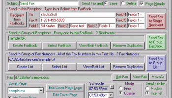 32bit Internet Fax screenshot