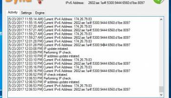 Dynu IP Update Client screenshot