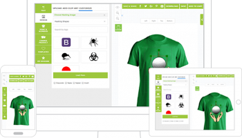 Magento2 Advance Product Designer Tool screenshot