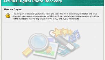 Art Plus Digital Photo Recovery screenshot