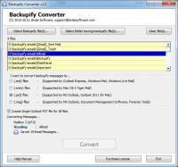 Import Data from Google Apps Backupify to Outlook screenshot