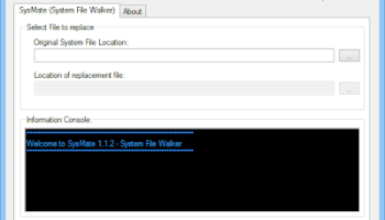 SysMate - System File Walker screenshot