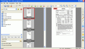 ADEO Multi-Page TIFF Editor screenshot