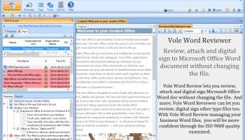 Vole Word Reviewer screenshot