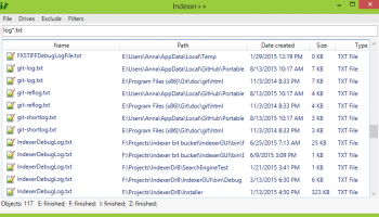 Indexer++ screenshot