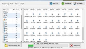 Camera File Recovery Tools screenshot