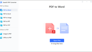 EaseUS PDF Converter screenshot