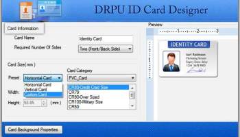 ID Cards Maker Software screenshot