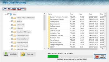 Pen Drive Data Recovery Tool screenshot