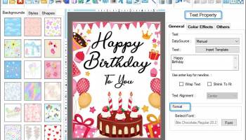 Print Birthday Cards Online screenshot