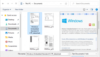 PDF Preview for Windows 11 screenshot