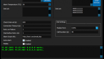 Network Alarmer screenshot