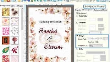 Wedding Cards Designing Software screenshot