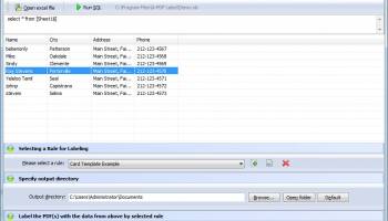 A-PDF Label screenshot